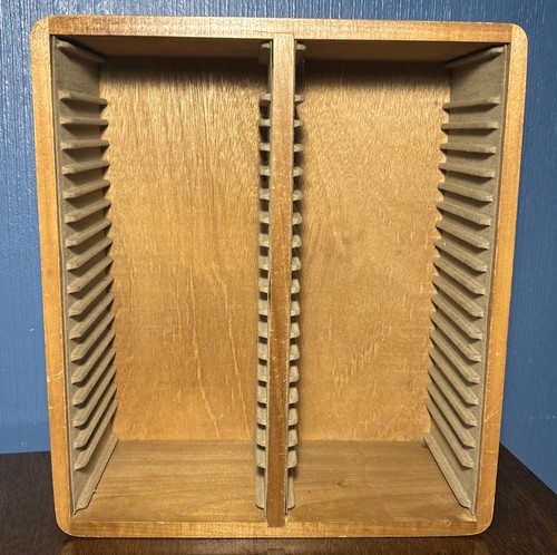 Vintage wooden holder stand - wooden,